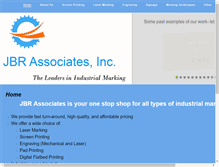 Tablet Screenshot of jbrassociates.com